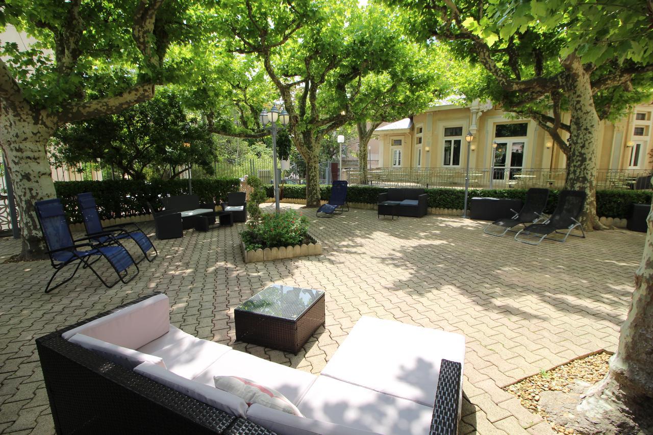 Logis Hotel Restaurant Des Thermes Lamalou-les-Bains Exterior foto